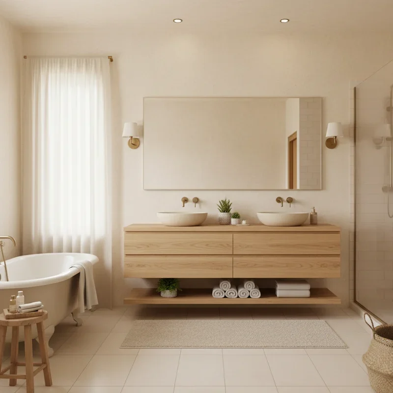 Cream Bathroom Ideas