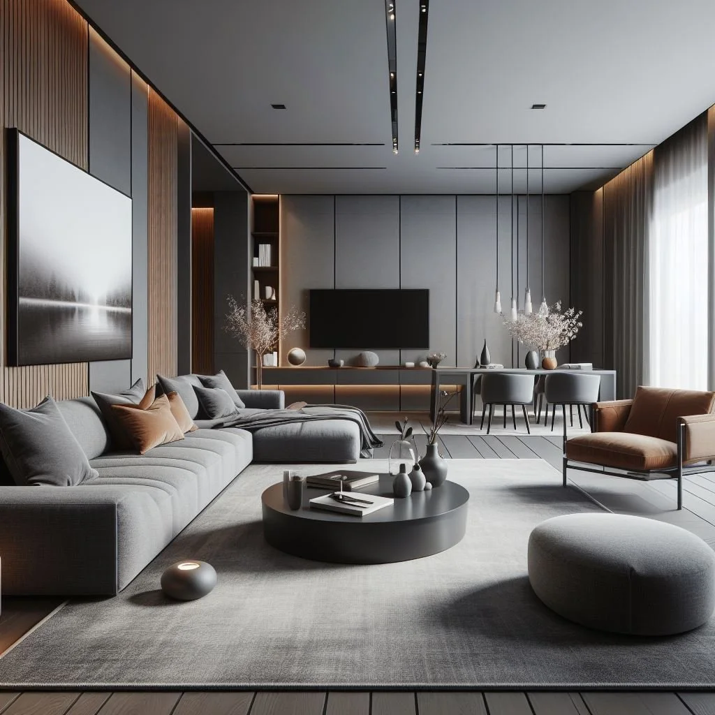 15 Modern Grey and Brown Living Room Ideas for Elegance