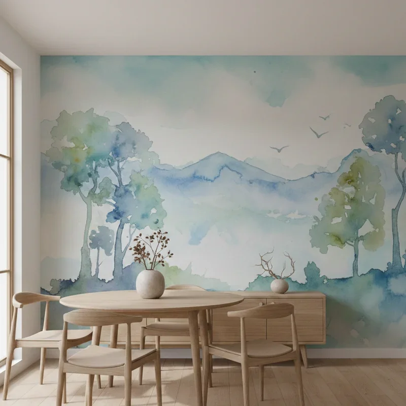 Dining Room Mural Ideas
