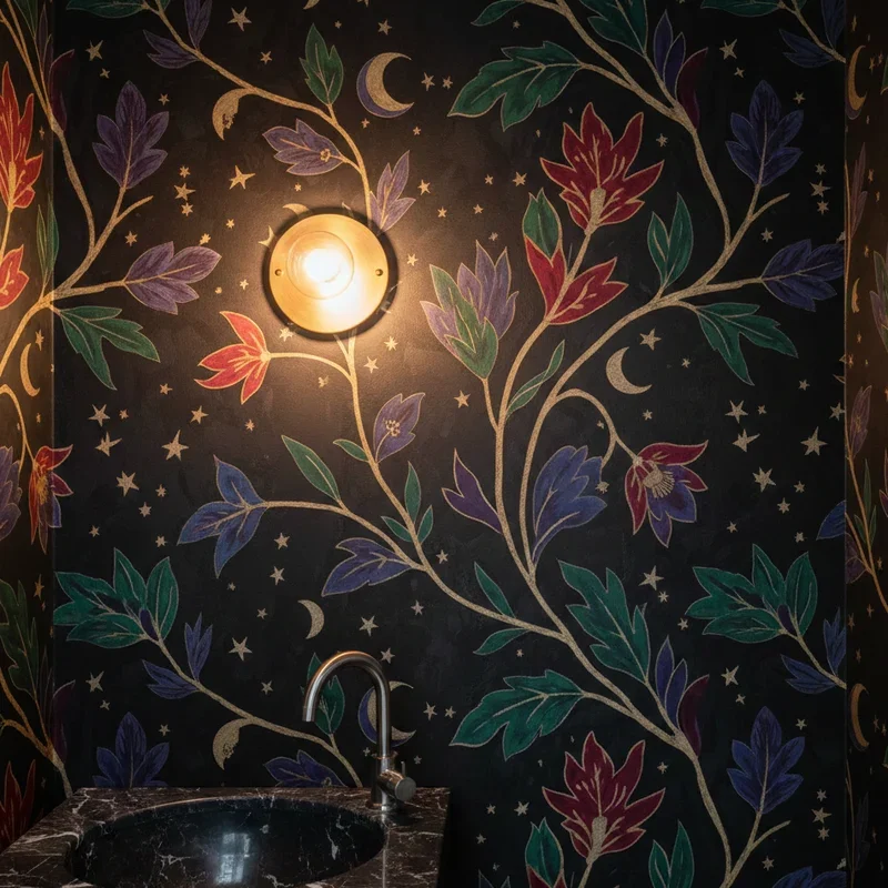 Powder Room Wallpaper Ideas