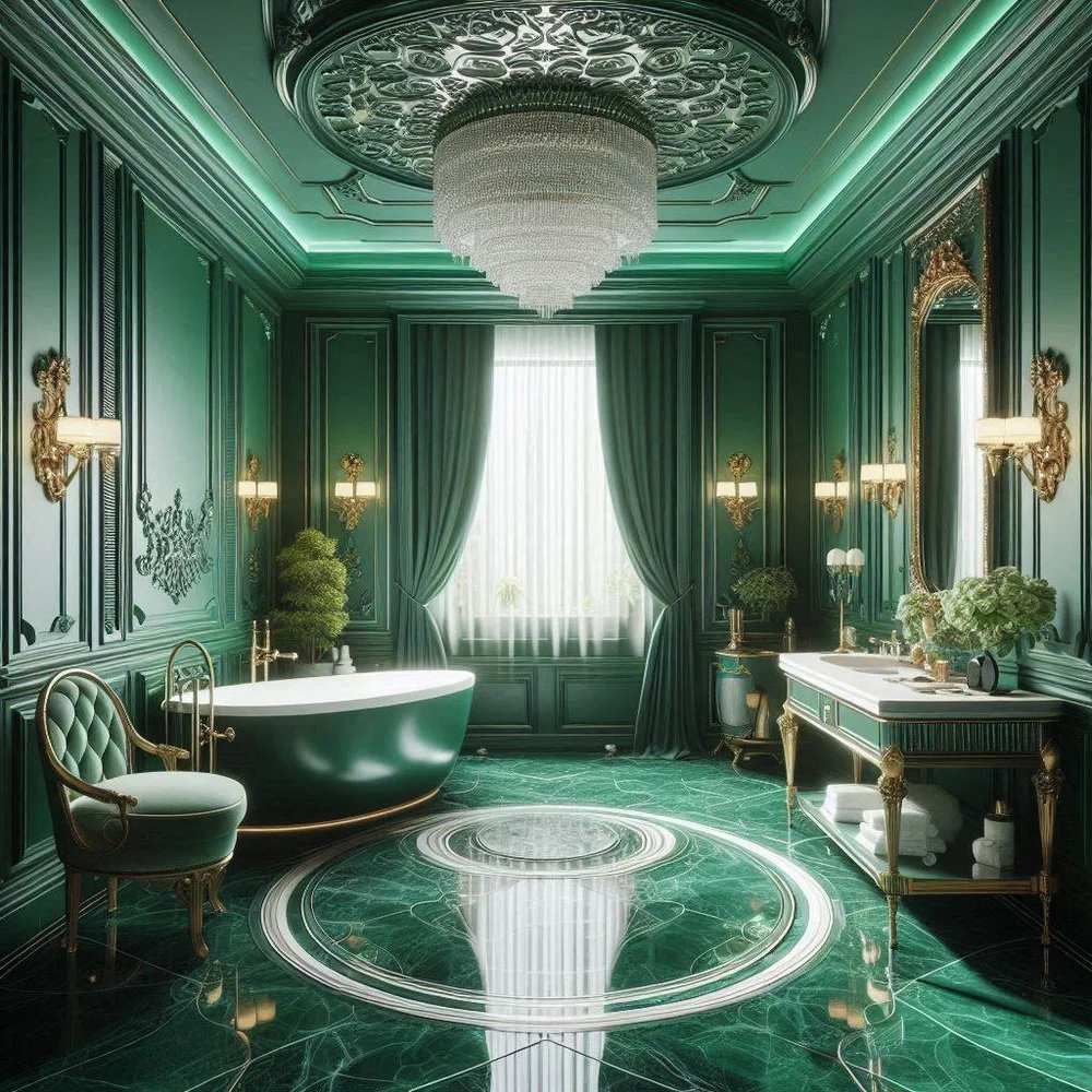 15 Emerald Green Bathroom Ideas for Luxe Elegance