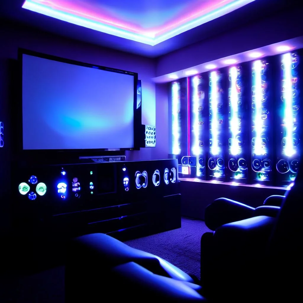 Aesthetic Room Ideas with LED Lights