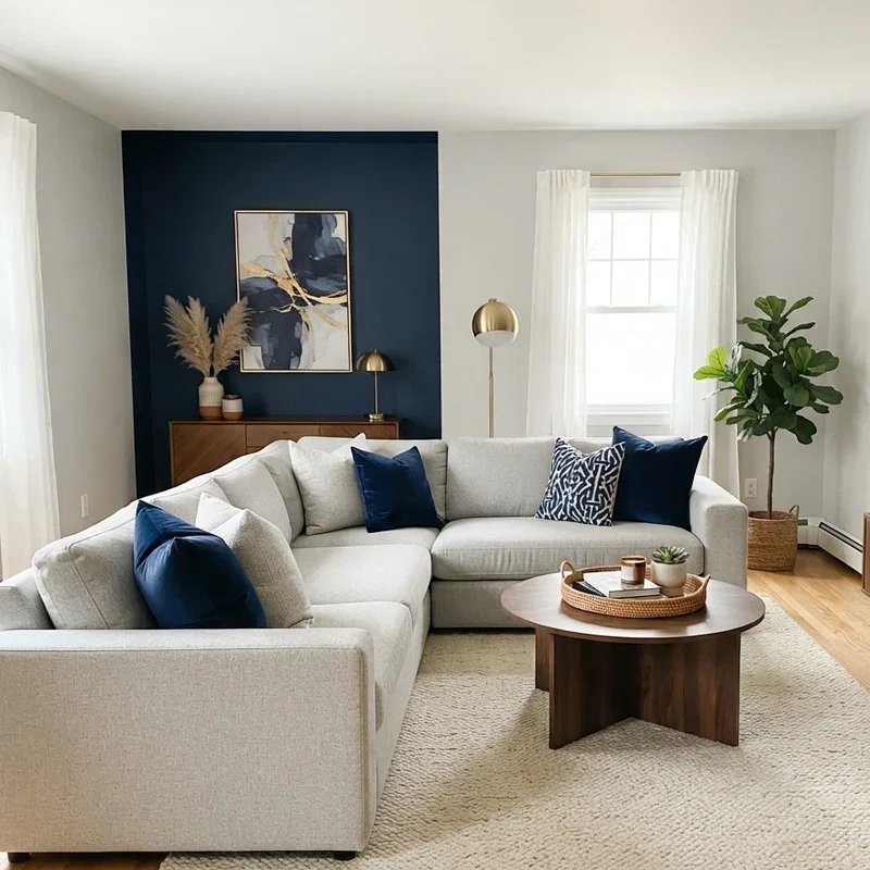 Light Grey Sectional Living Room Ideas