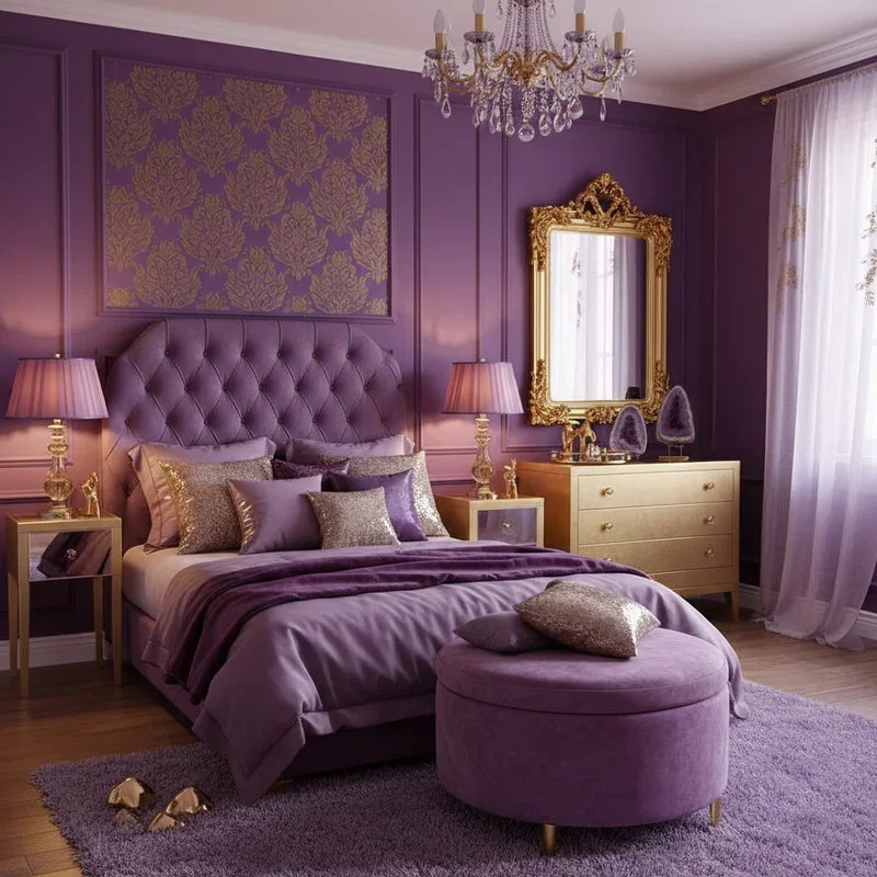 Cute Purple Room Ideas