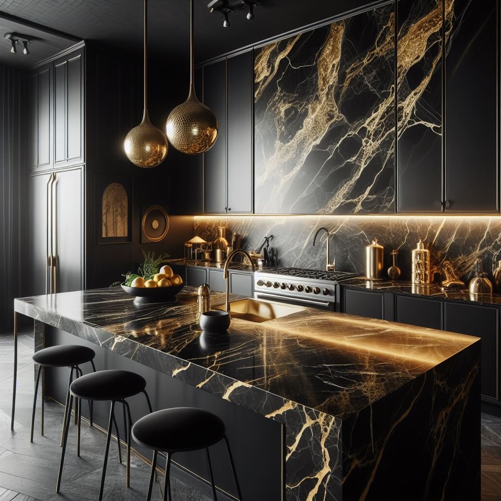 Black And Gold Kitchen Decor: Transform Your Space with Elegance