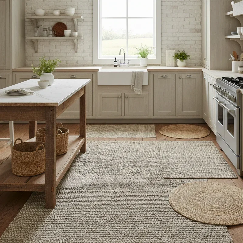 Farmhouse Kitchen Rug Ideas