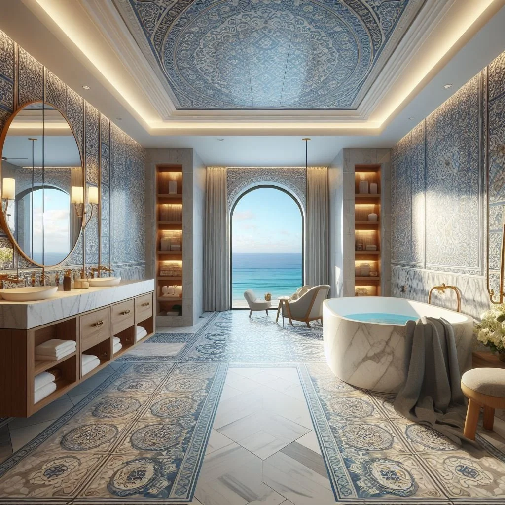 10 Mediterranean Bathroom Ideas for Tranquil Retreats