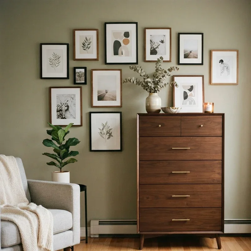 Tall Dresser in Living Room Ideas