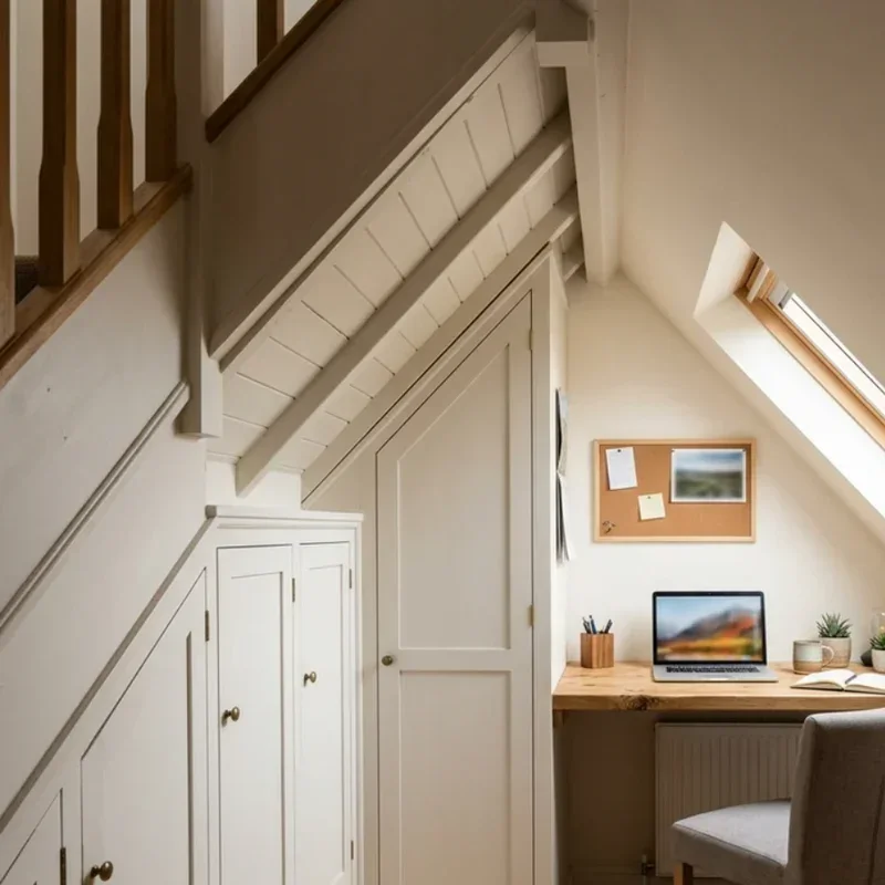 Small Attic Office Ideas