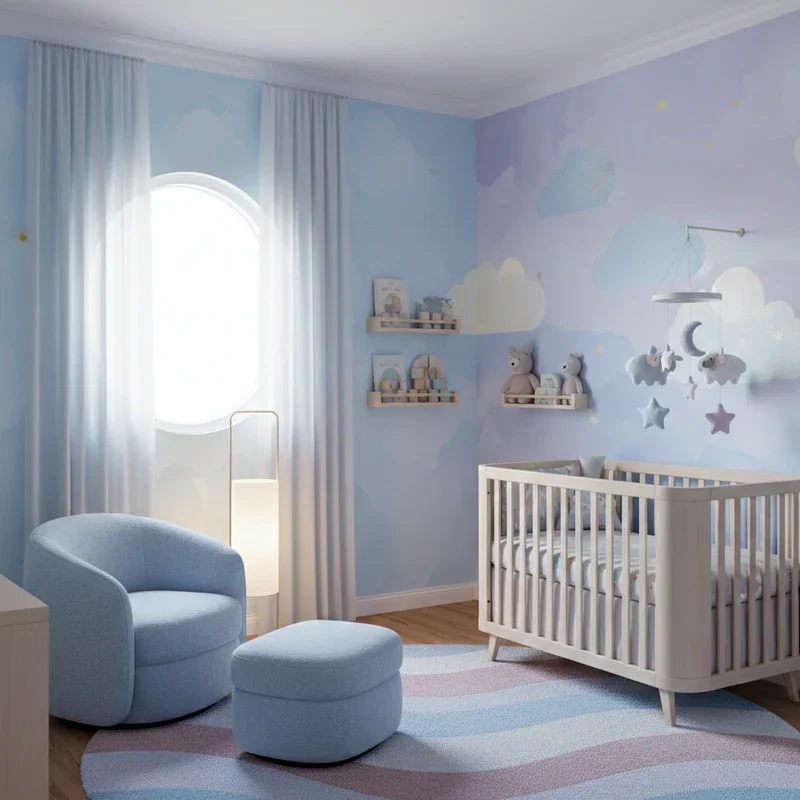 Blue and Purple Room Ideas