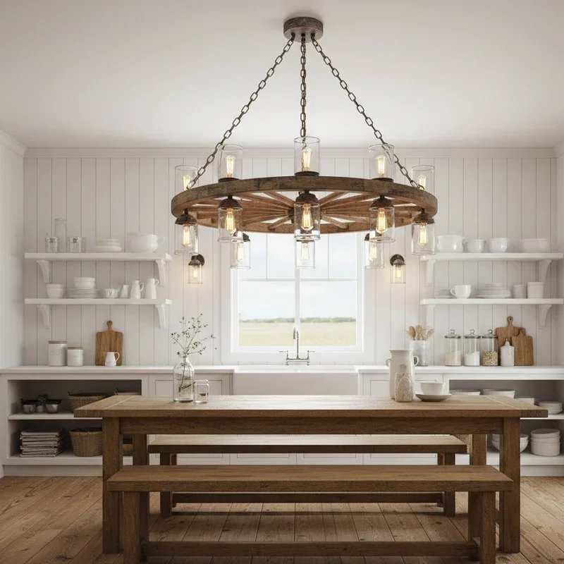 Farmhouse Kitchen Lighting Ideas