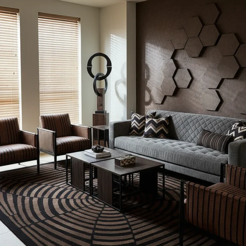 Black and Brown Living Room Ideas