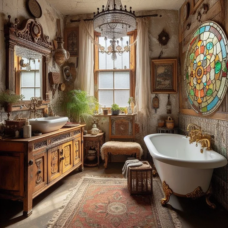 15 Eclectic Bathroom Ideas for Unique and Stylish Spaces