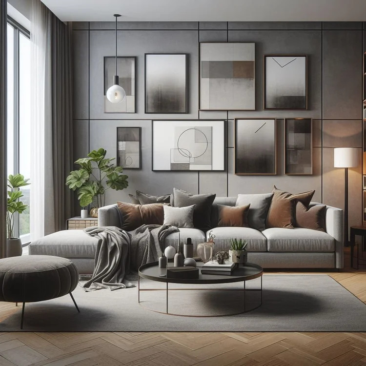15 Modern Grey and Brown Living Room Ideas for Elegance