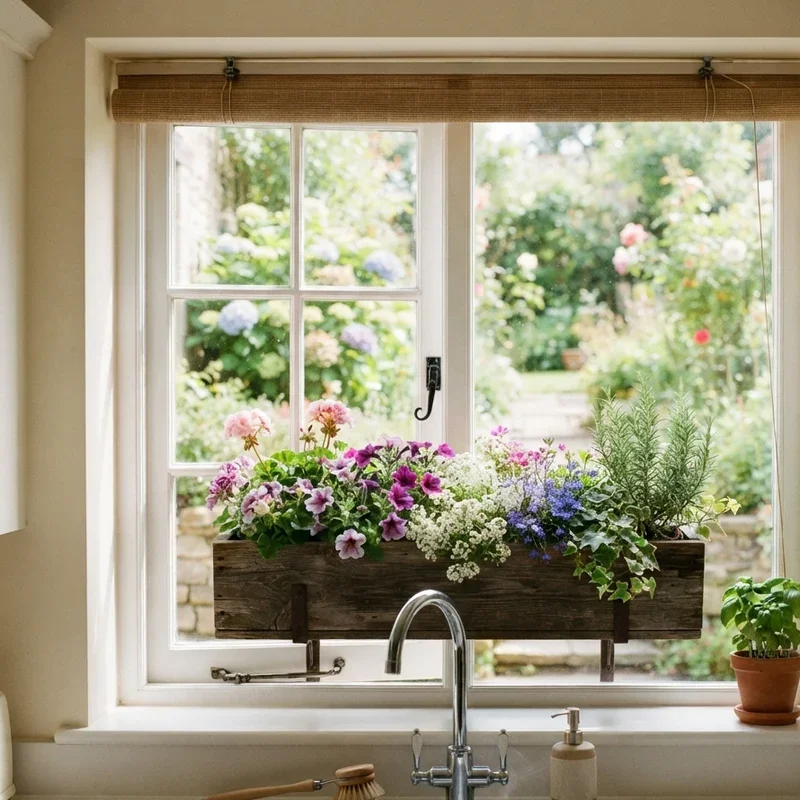 Above Kitchen Sink Window Ideas