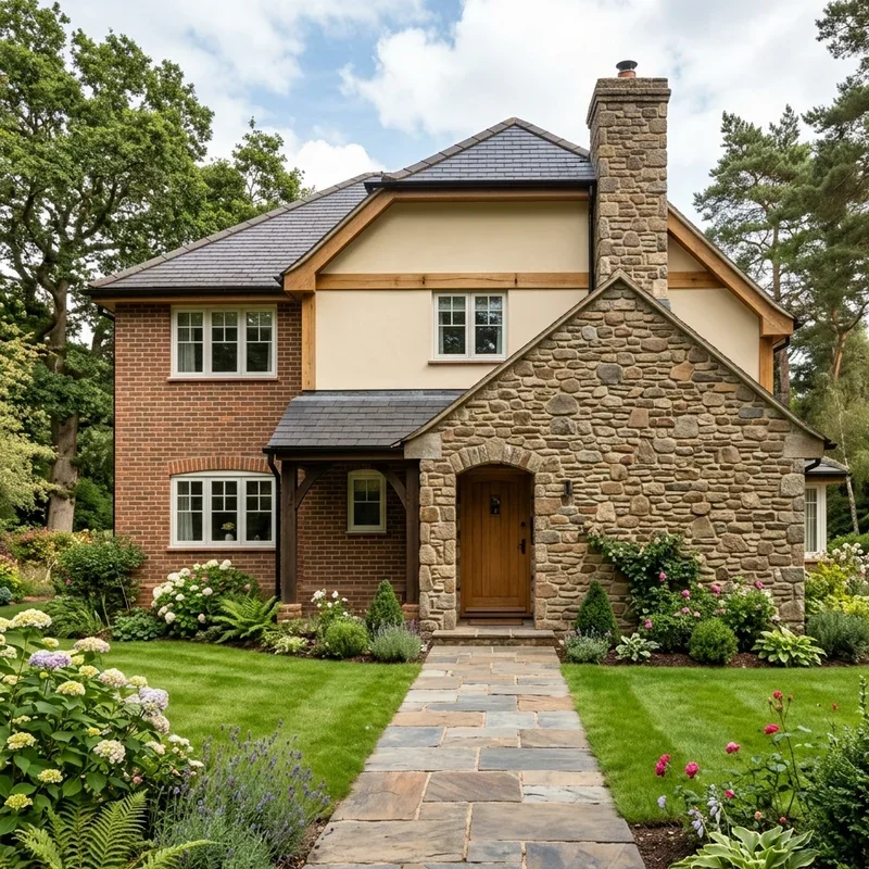Brick and Stone House Ideas