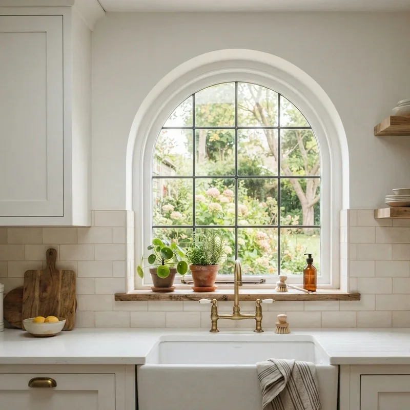 Above Kitchen Sink Window Ideas