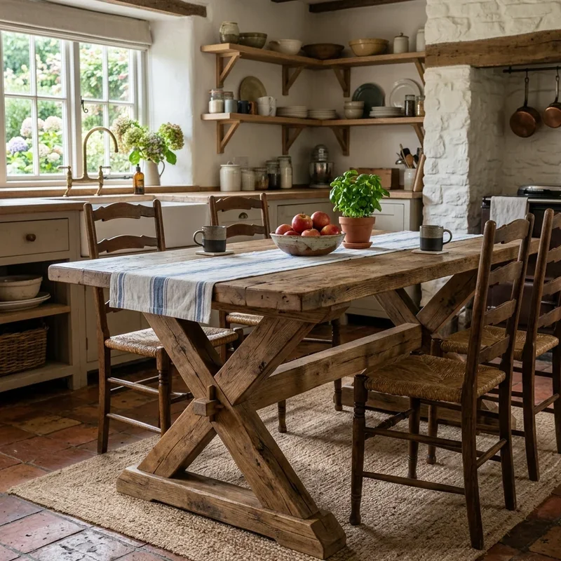 Farmhouse Kitchen Table Ideas