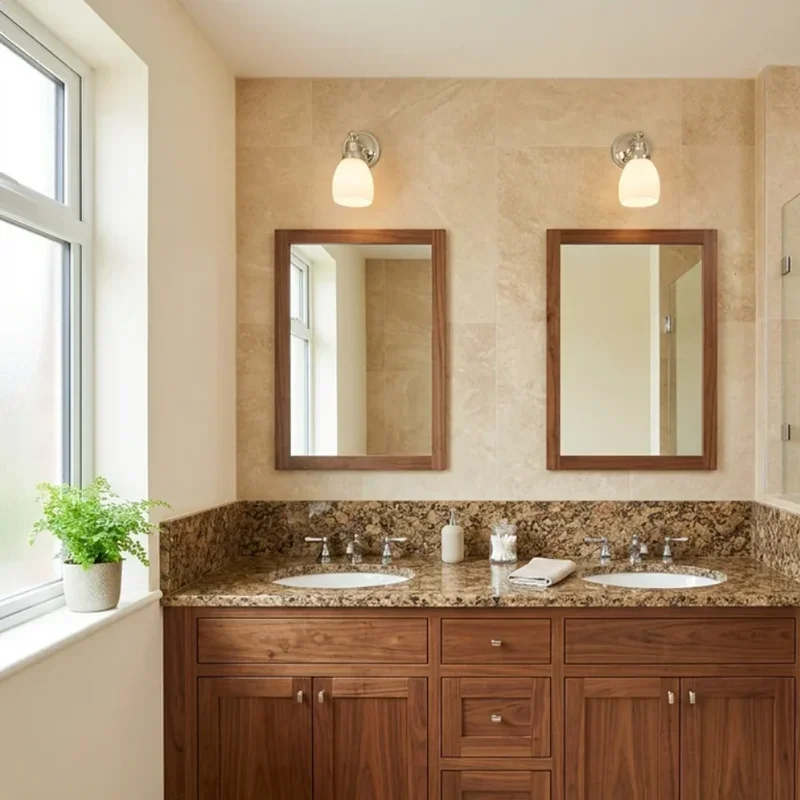 Brown Granite Bathroom Ideas