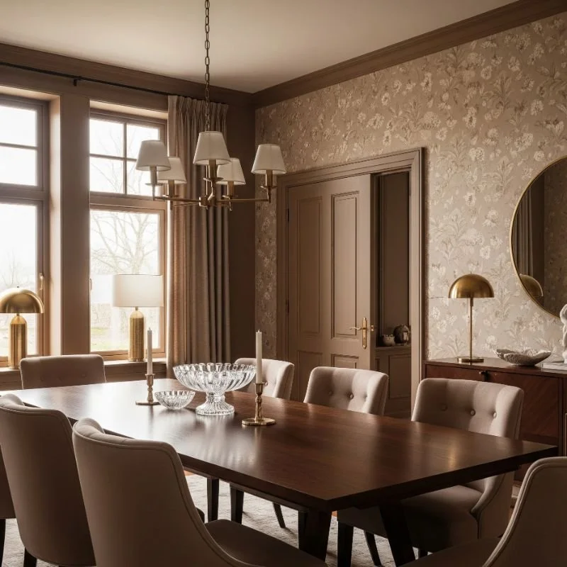 15 Brown Dining Room Ideas That Feel Warm and Inviting