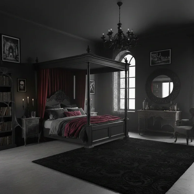 Goth Room Ideas