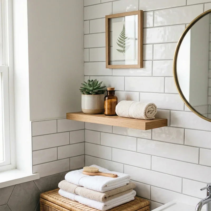 15 Bathroom Corner Decor Ideas to Elevate Empty Spaces