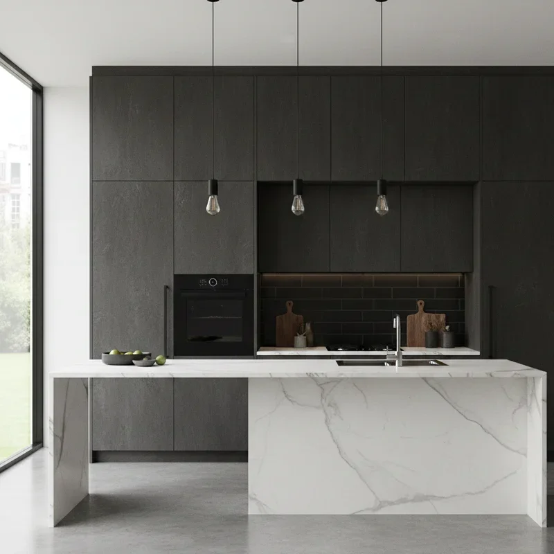 Dark Grey Kitchen Cabinets Ideas