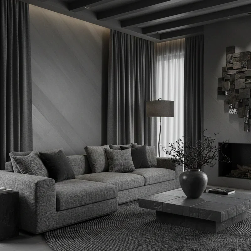 Dark Gray Living Room Ideas