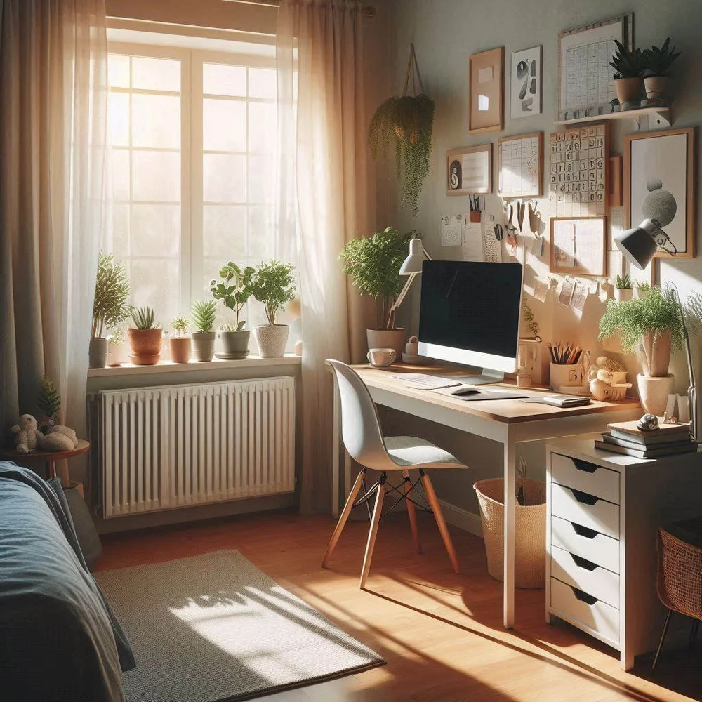 15 Smart Bedroom Office Ideas for Small Spaces