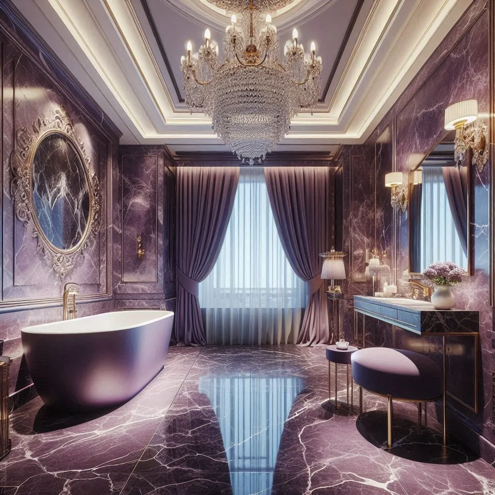 15 Stylish Purple Bathroom Ideas for a Royal Look