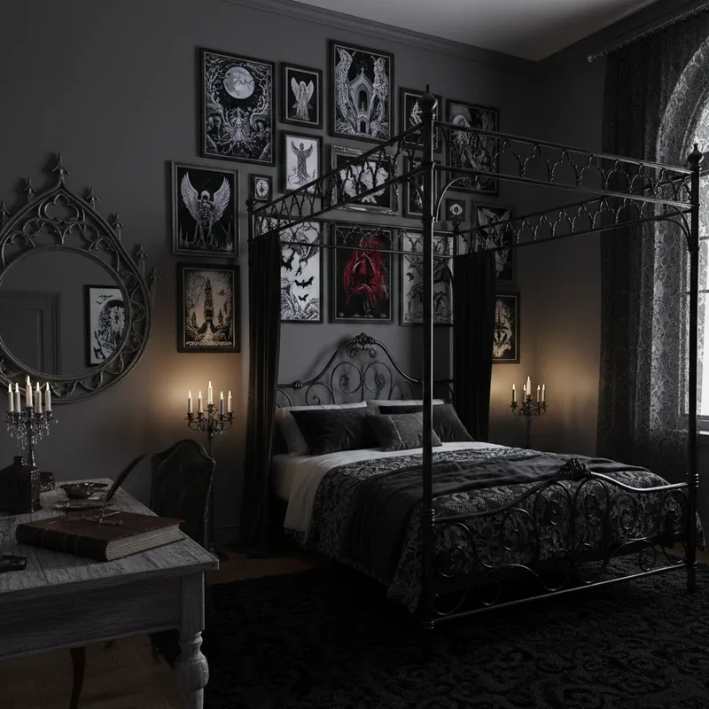 Goth Room Ideas