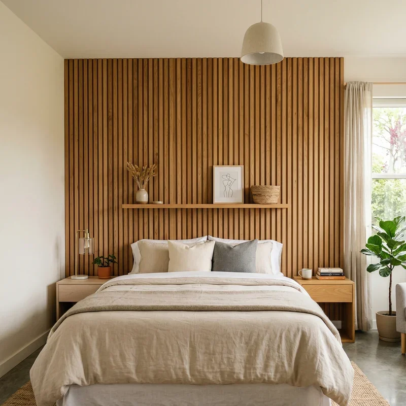Wood Wall Bedroom Ideas
