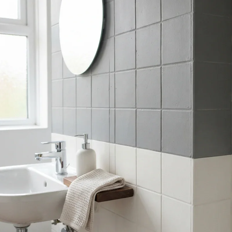 Grey Bathroom Tile Paint Ideas