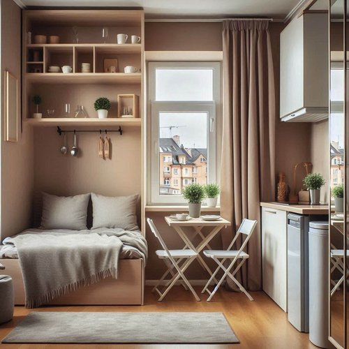 Image showcasing 15 Decorating Ideas for Efficiency Apartments