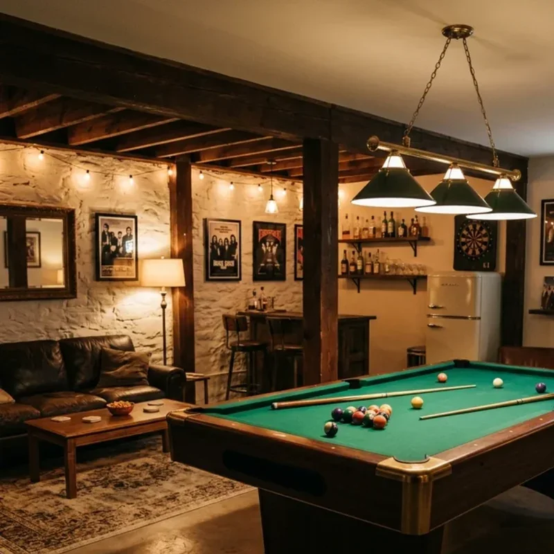 Cool Basement Hangout Ideas