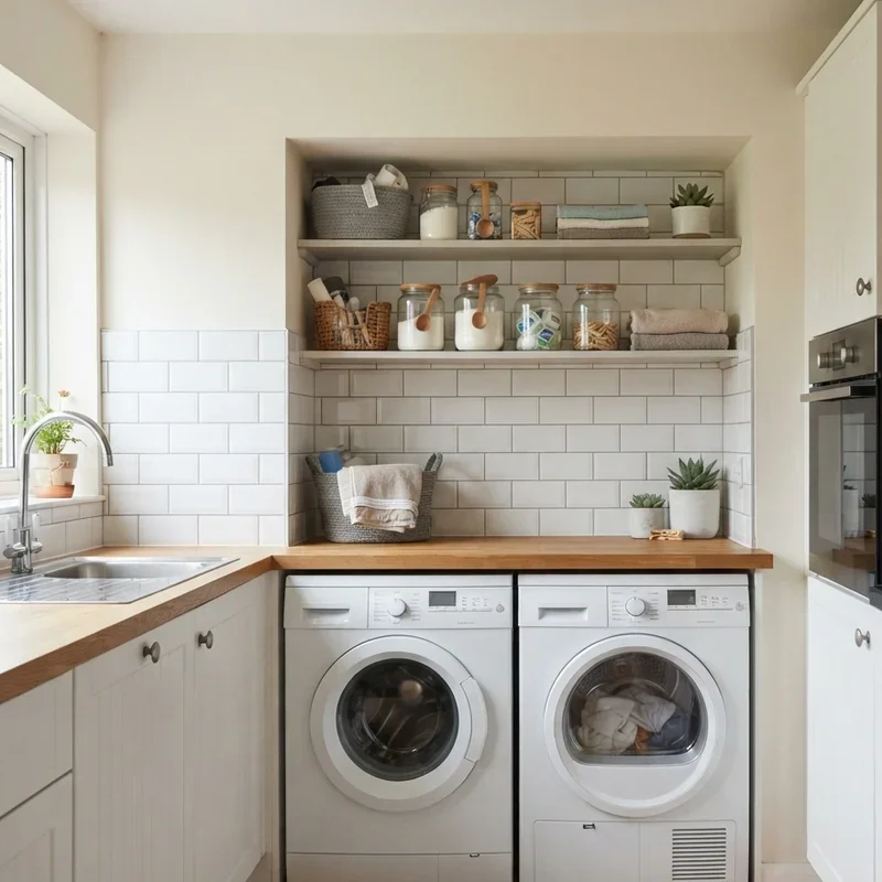 Washing Machine in Kitchen Ideas