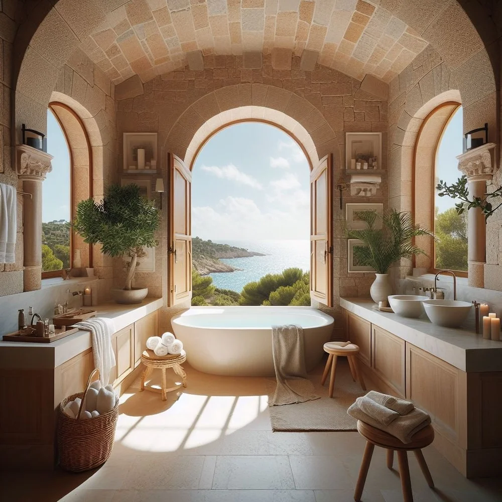10 Mediterranean Bathroom Ideas for Tranquil Retreats
