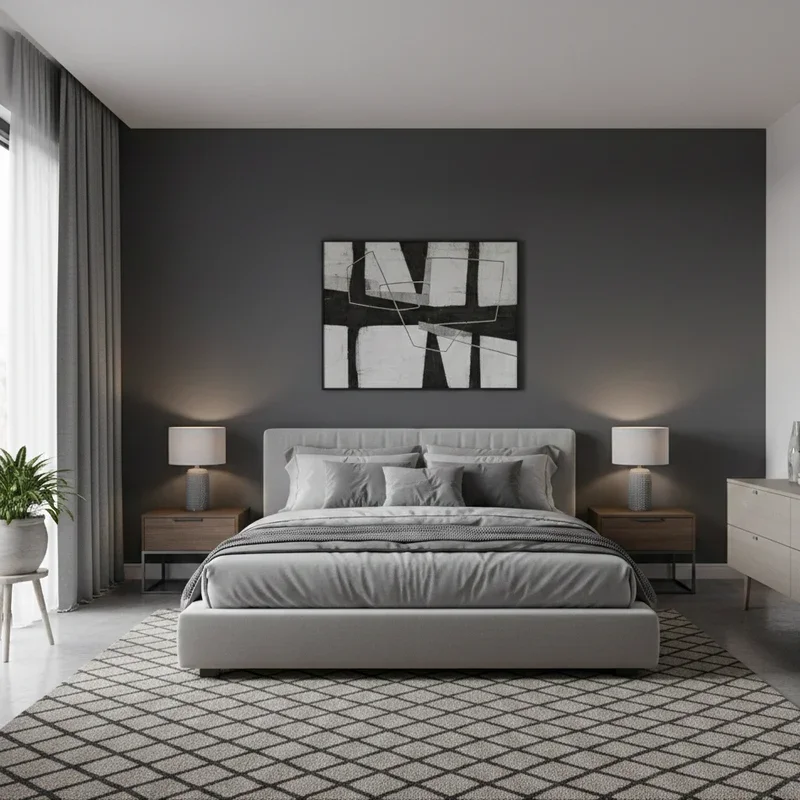 Modern Grey Bedroom Ideas