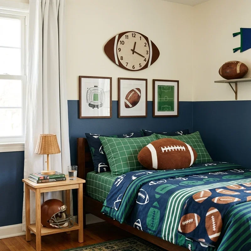 Football Bedroom Ideas