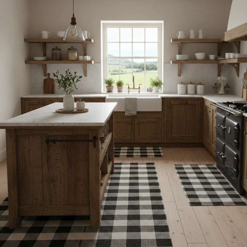 Farmhouse Kitchen Rug Ideas