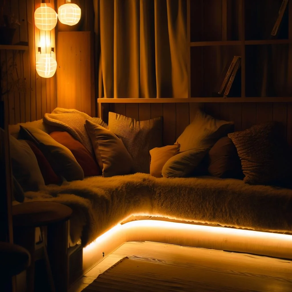 Aesthetic Room Ideas with LED Lights