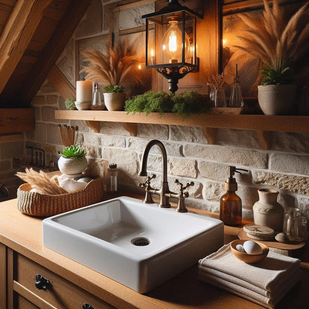 15 Rustic Farmhouse Bathroom Ideas for Cozy Charm