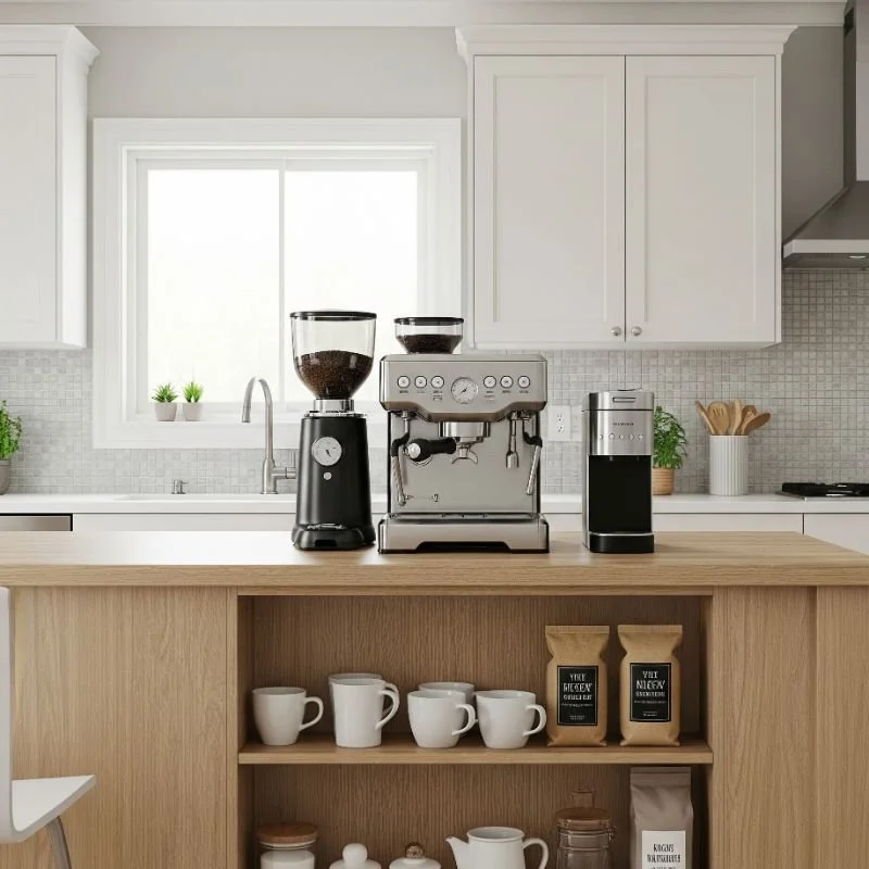 Coffee Bar Ideas for Kitchen