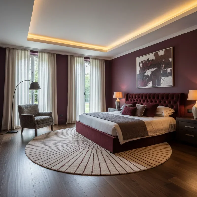 Burgundy Bedroom Ideas