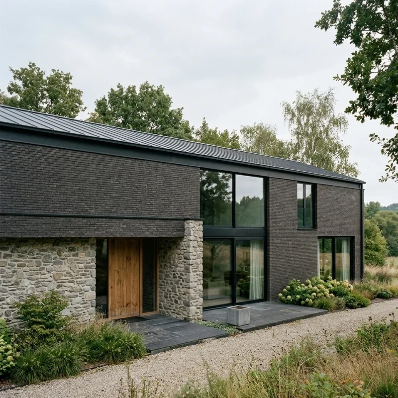 Brick and Stone House Ideas