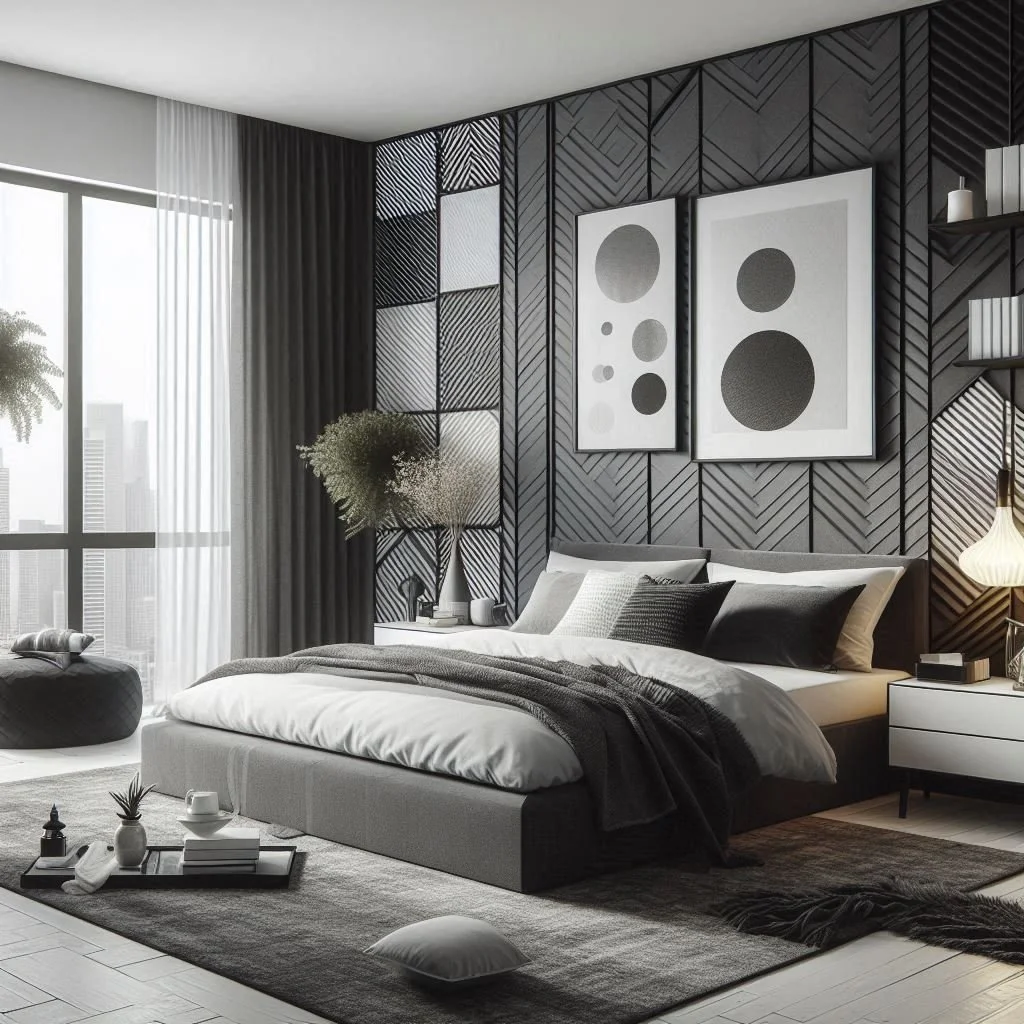 15 Sleek Black and Grey Bedroom Ideas for Elegance