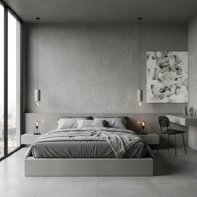 Modern Grey Bedroom Ideas