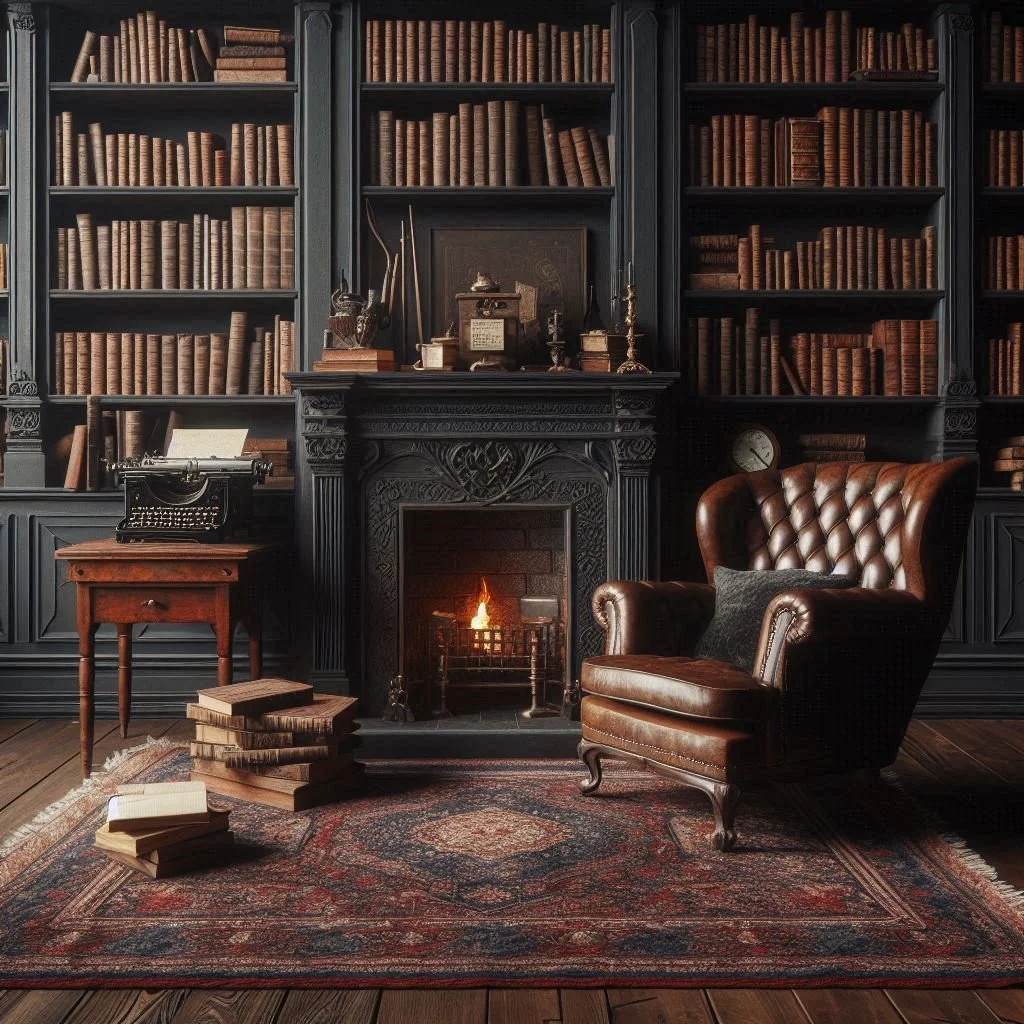 Dark Academia Room