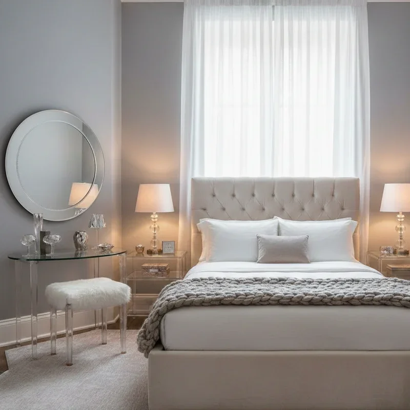 Small Glam Bedroom Ideas