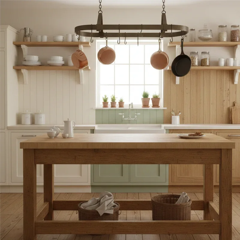 Country Kitchen Ideas on a Budget